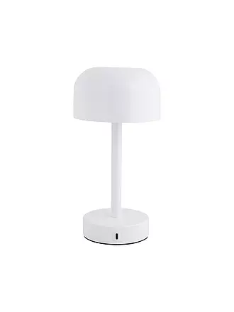 LEITMOTIV | LED Tischlampe JAMES Iron Shine White | 